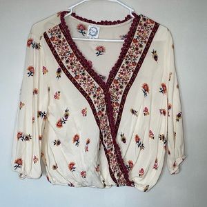 Women’s Blue Rain Blouse